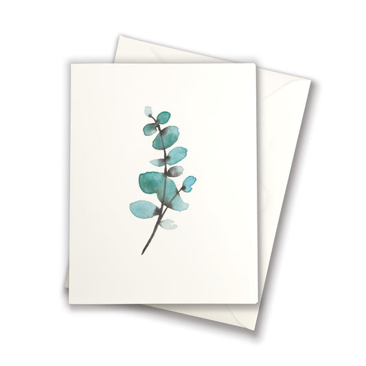 Eucalyptus Branch Greeting Card